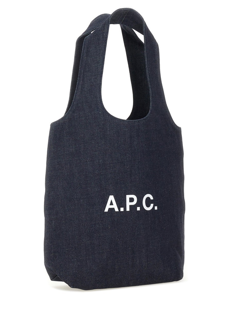 A.P.C Men's Tote Bag Ninon Small Blue