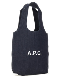 A.P.C Men's Tote Bag Ninon Small Blue