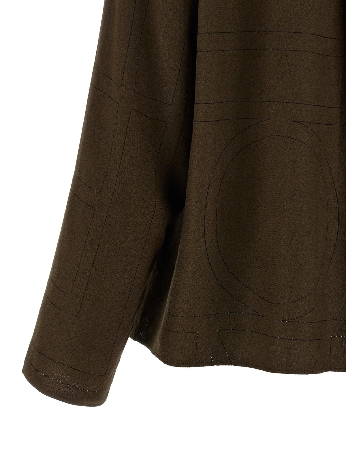 Toteme Toteme Shirt Brown, view 4