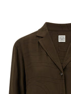 Toteme Toteme Shirt Brown, view 3