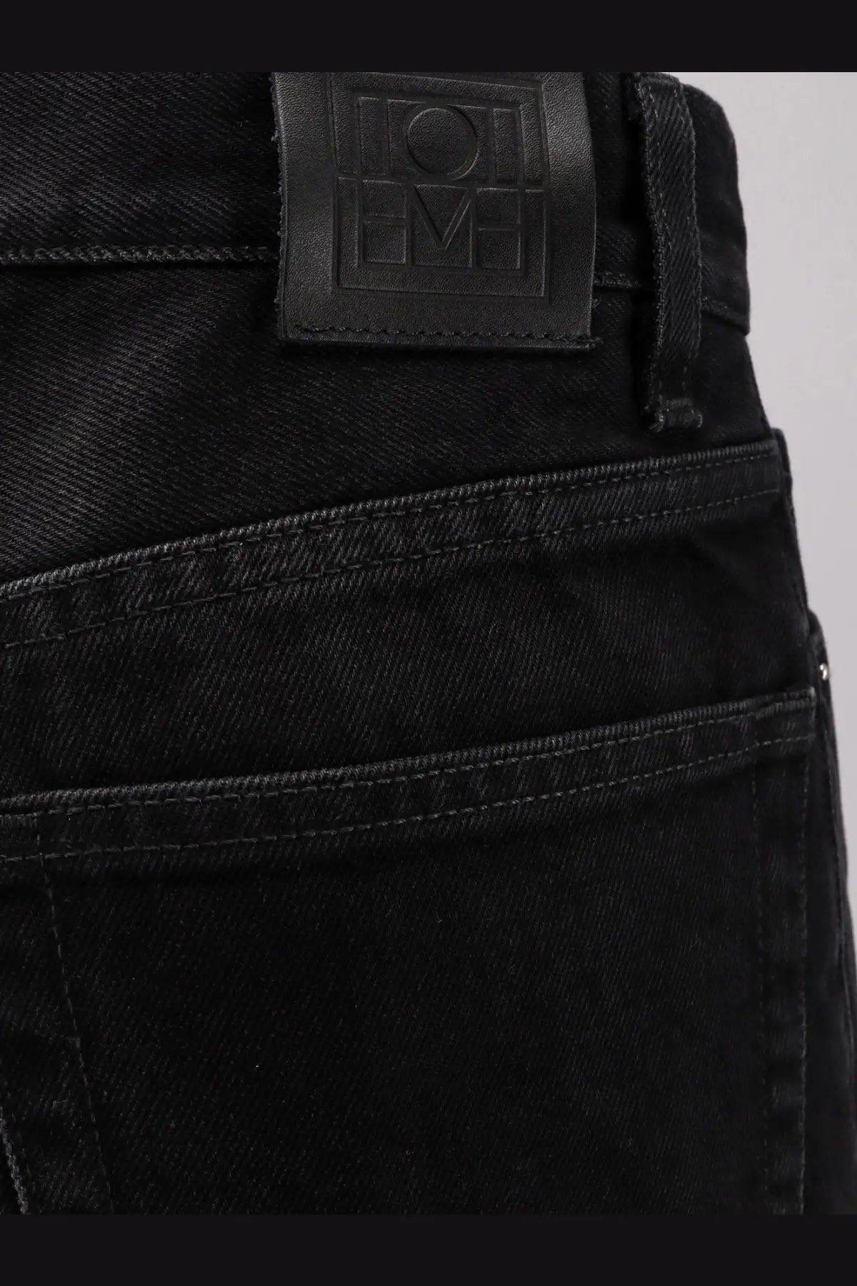 Toteme Women's Black Denim Jeans Black, view 5