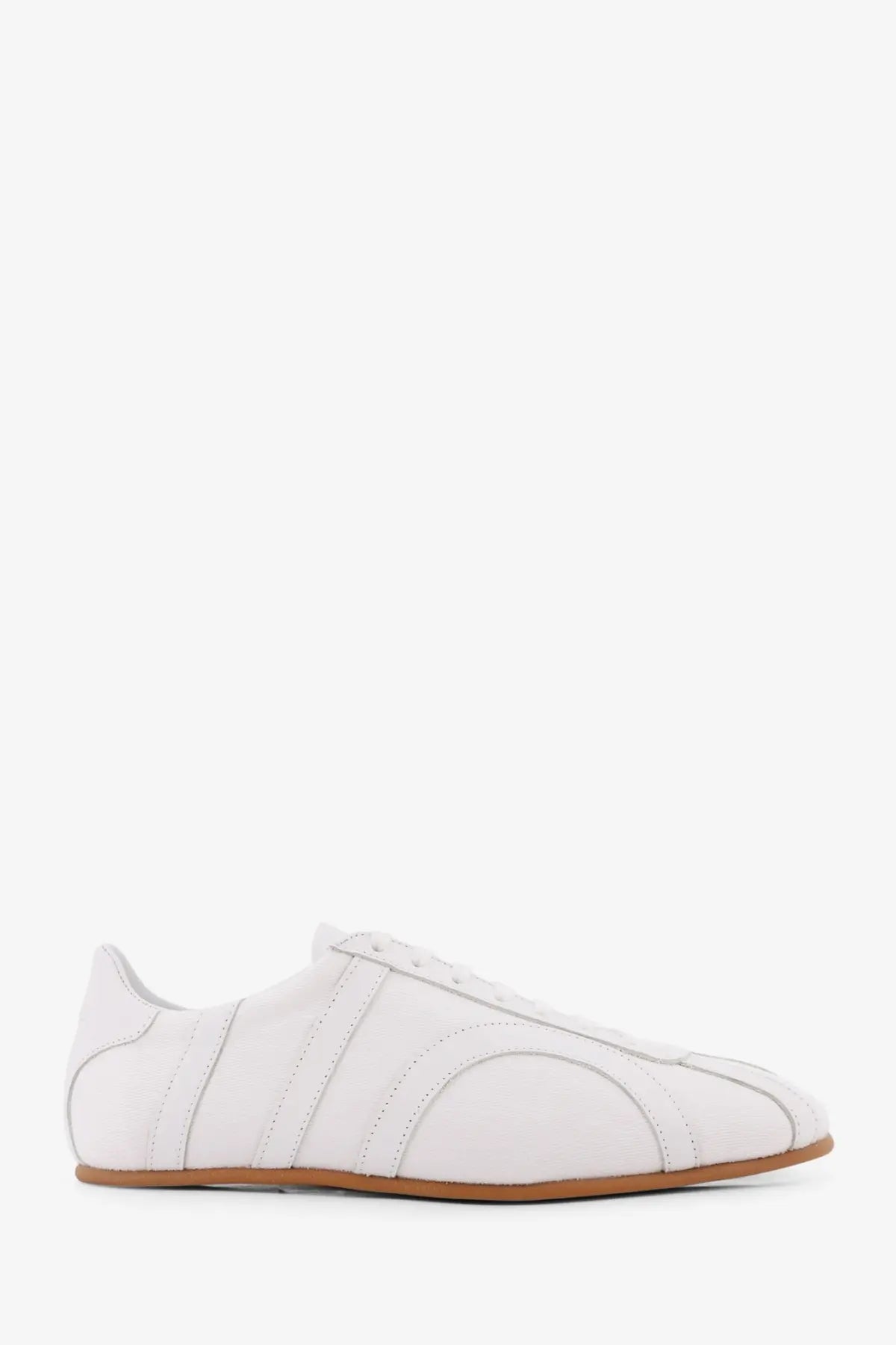 Toteme Women's Canvas Low Top Sneakers White