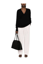 Toteme Women's Cashmere Sweater Black, view 2