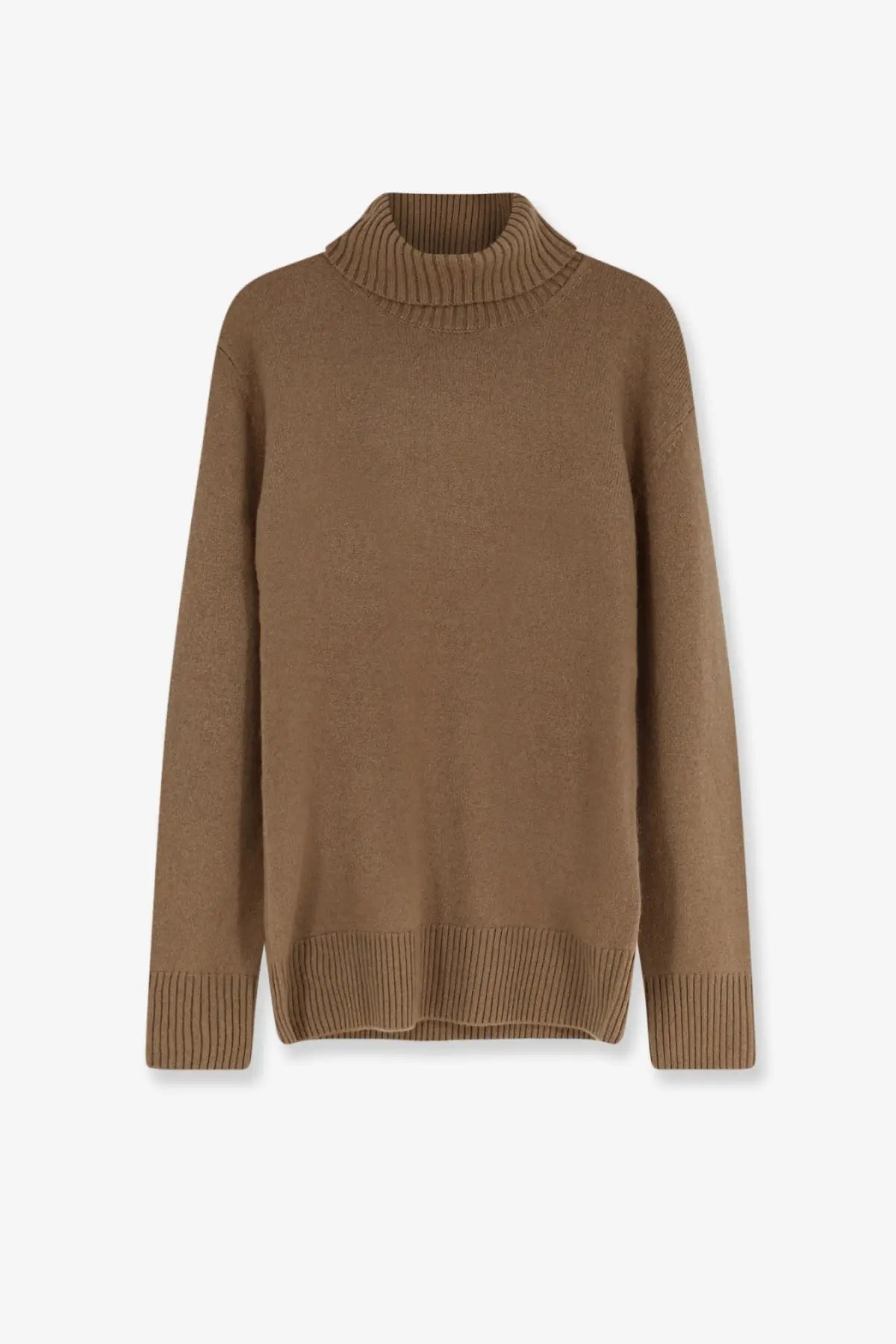 Toteme Women's Cashmere Turtleneck Brown