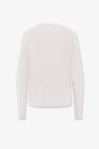 Toteme Women's Classic Long Sleeve Lyocell and Cotton Shirt White, view 2