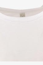 Toteme Women's Classic Long Sleeve Lyocell and Cotton Shirt White, view 3