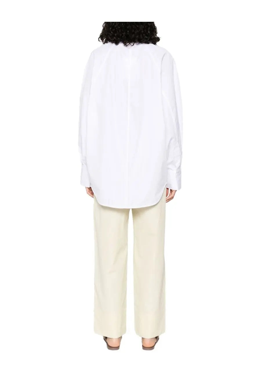 Toteme Women's Cotton Shirt White, view 3