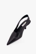 Toteme Women's Leather Décolleté Black, view 5
