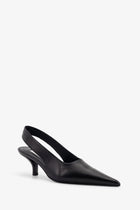 Toteme Women's Leather Décolleté Black, view 3