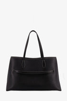 Toteme Women's Leather Shoulder Bag Black, view 3