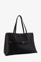 Toteme Women's Leather Shoulder Bag Black, view 4