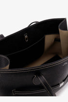 Toteme Women's Leather Shoulder Bag Black, view 5