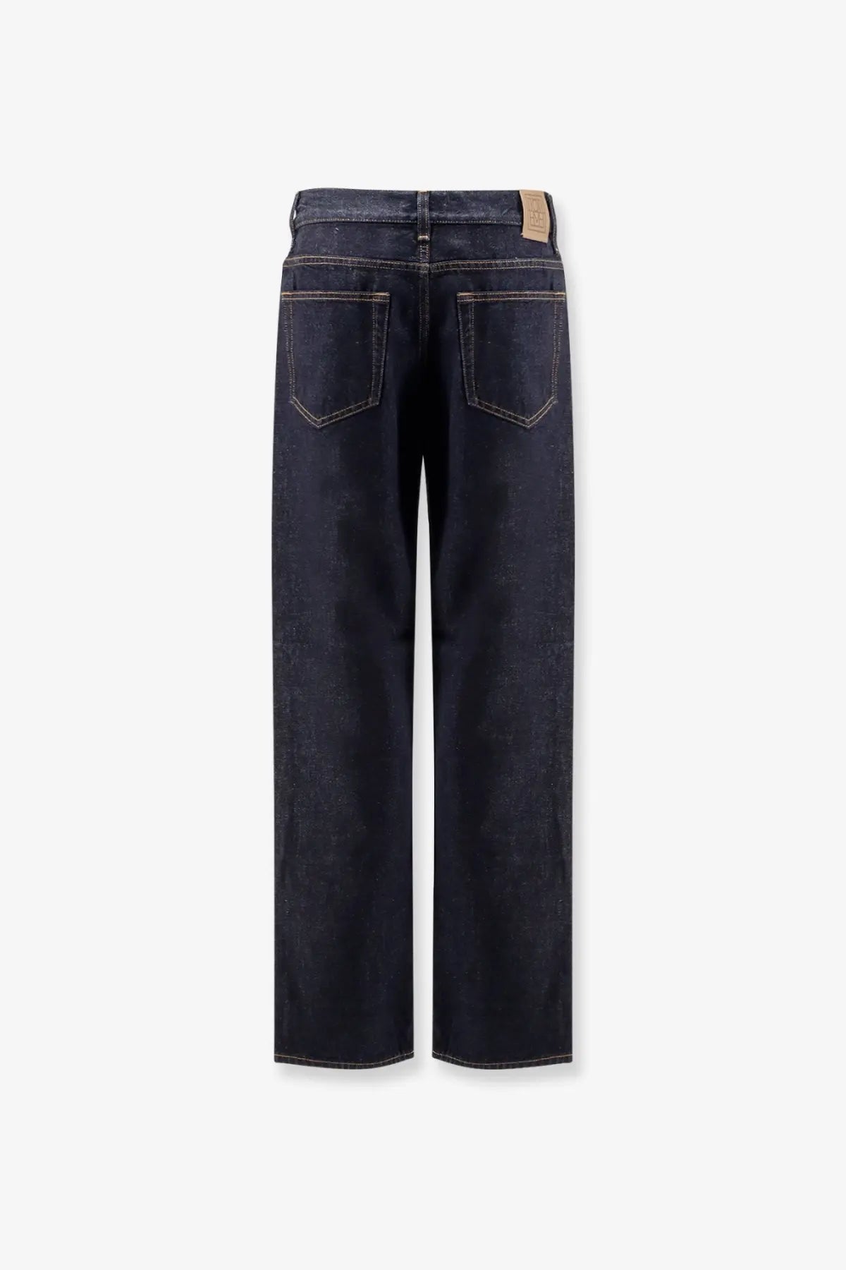 Toteme Women's Low Straight Denim Jeans Blue, view 4