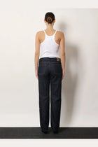 Toteme Women's Low Straight Denim Jeans Blue, view 3