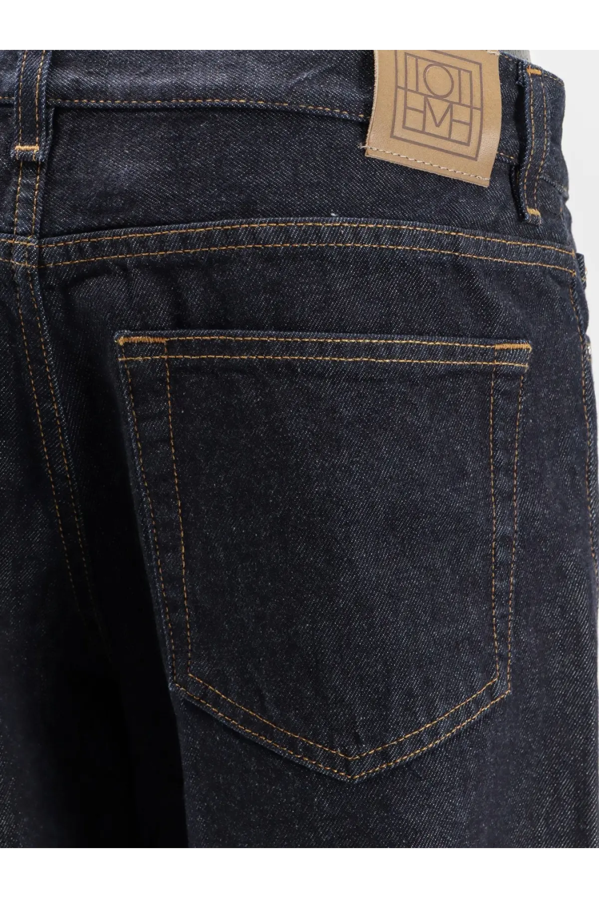 Toteme Women's Low Straight Denim Jeans Blue, view 5