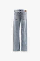 Toteme Women's Low Straight Organic Cotton Jeans Grey, view 4