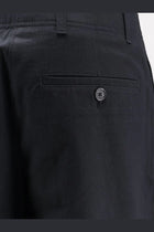 Toteme Women's Relaxed Cotton Trousers Black, view 3