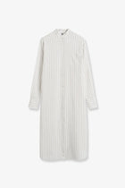 Toteme Women's Silk and Cotton Dress White