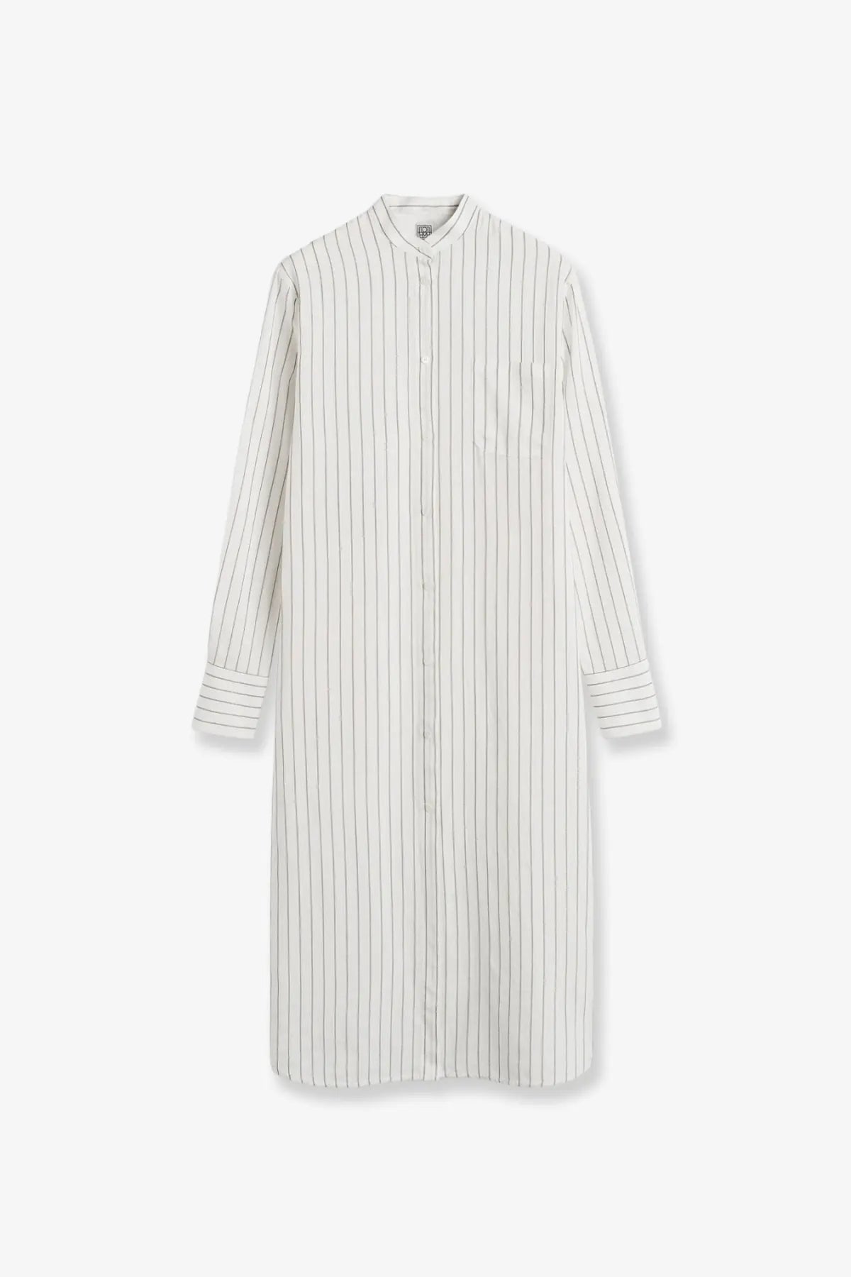 Toteme Women's Silk and Cotton Dress White