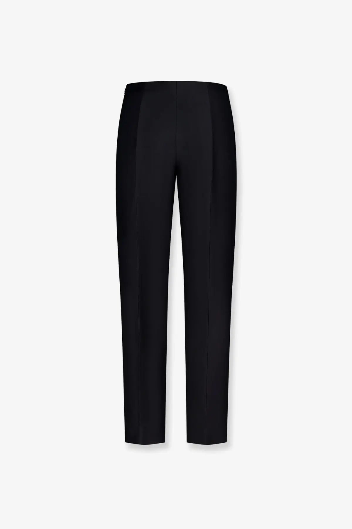 Toteme Women's Slim Evening Wool and Silk Trousers Black, view 2