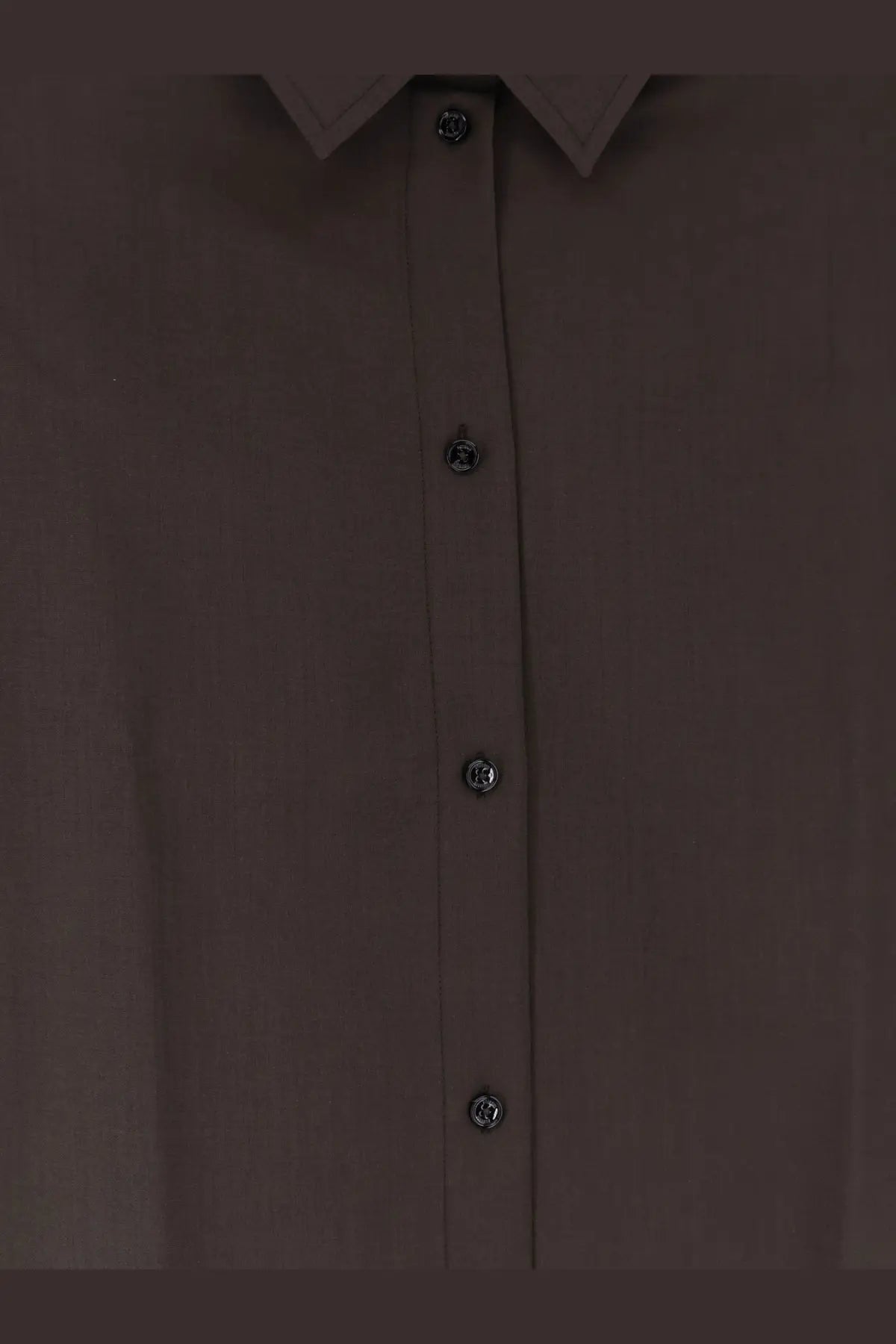 Toteme Women's Tie Cuff Wool Shirt Grey, view 5