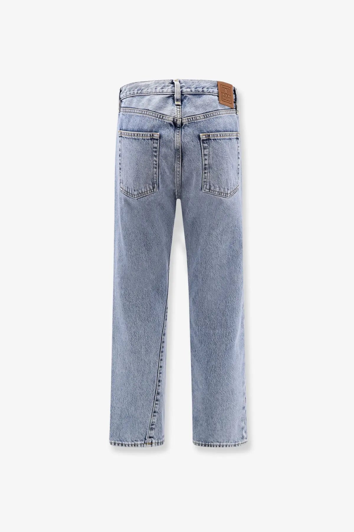 Toteme Women's Twisted Seam Organic Cotton Jeans Blue, view 2