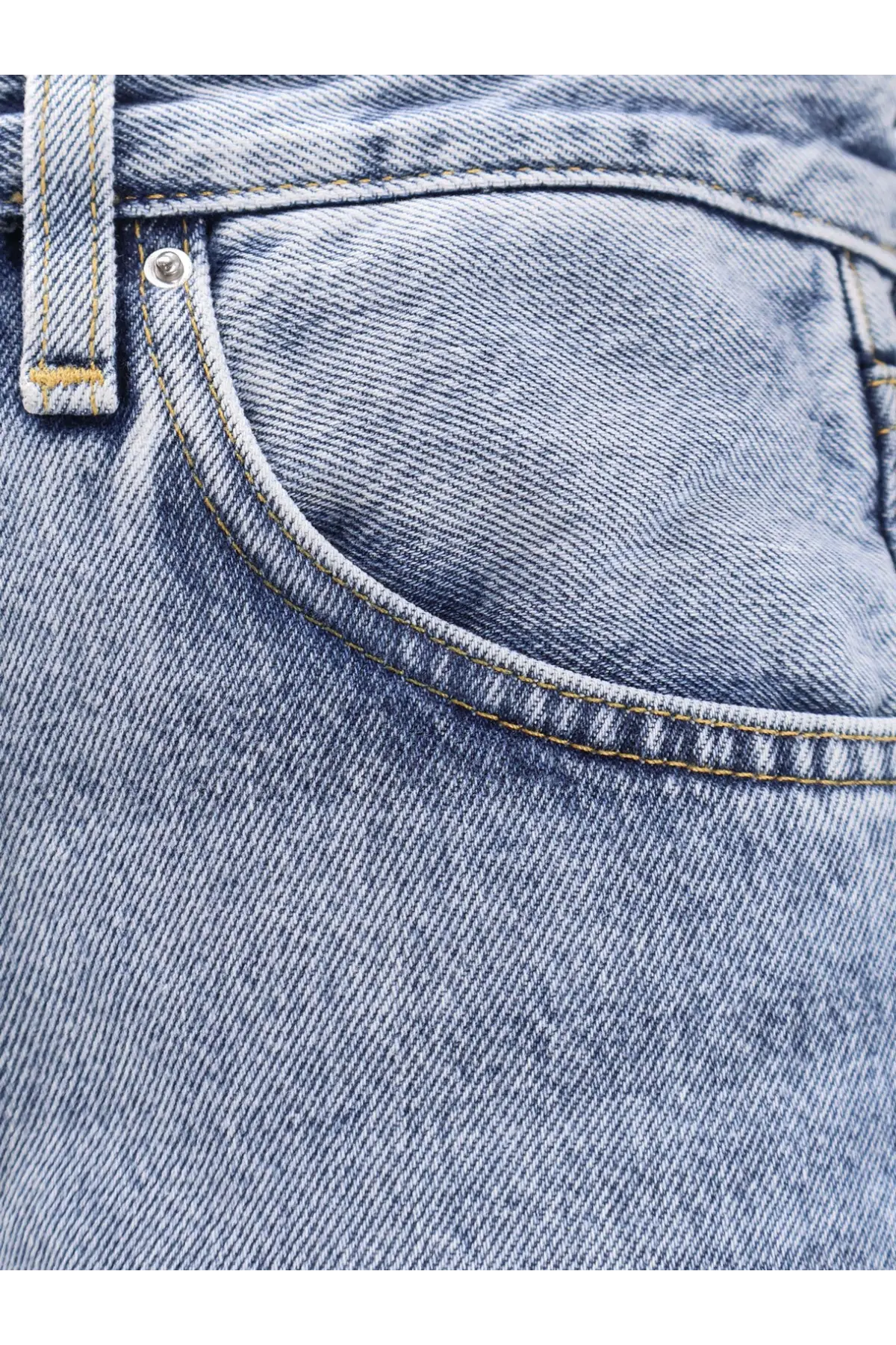 Toteme Women's Twisted Seam Organic Cotton Jeans Blue, view 3