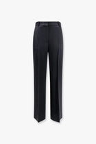 Toteme Women's Viscose Blend Trouser Black