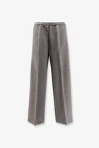 Toteme Women's Viscose Trousers Grey