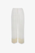 Toteme Women's Viscose Trousers White
