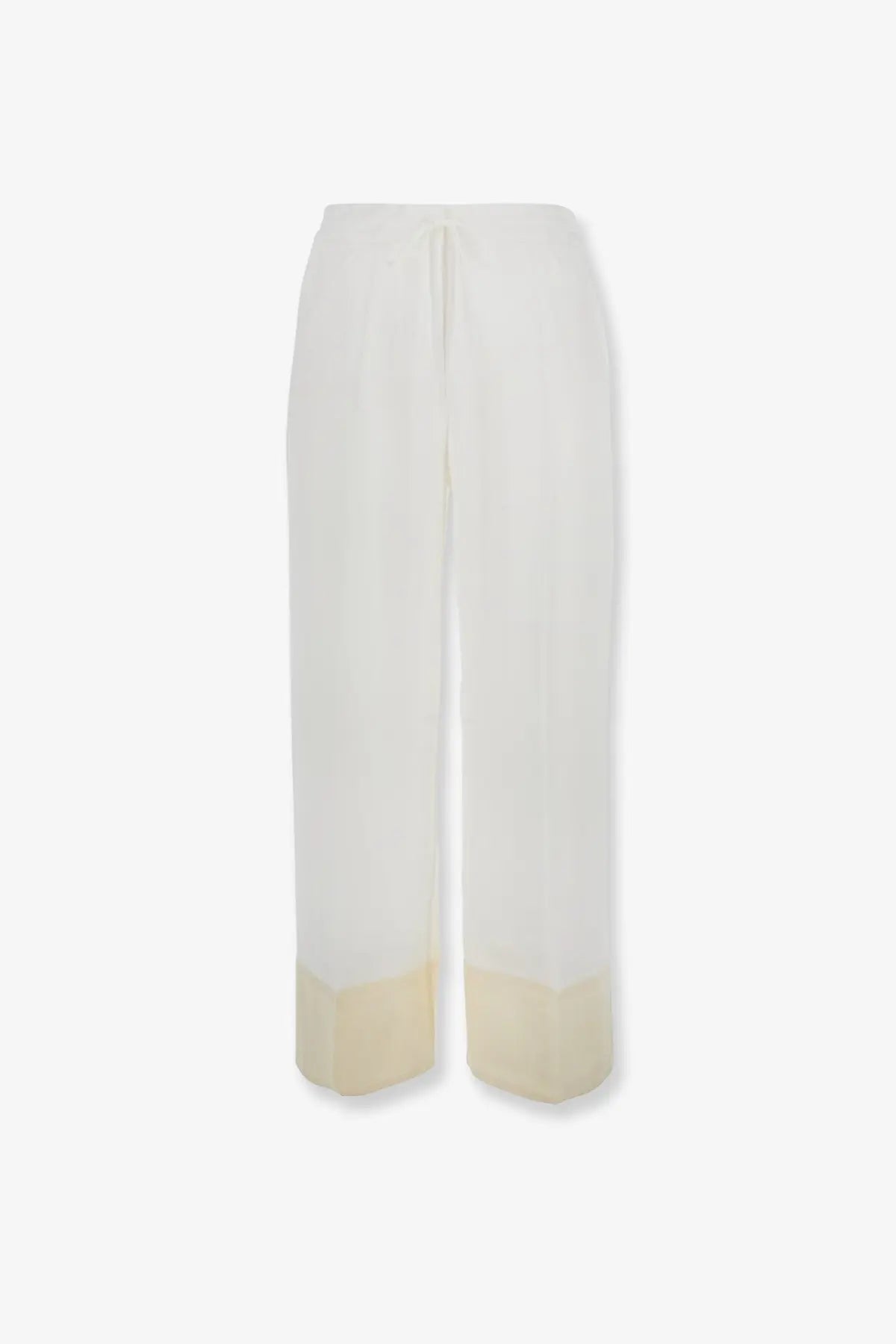 Toteme Women's Viscose Trousers White