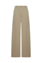 Toteme Women's Wool Blend Tailored Pants Beige