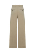 Toteme Women's Wool Blend Tailored Pants Beige, view 2