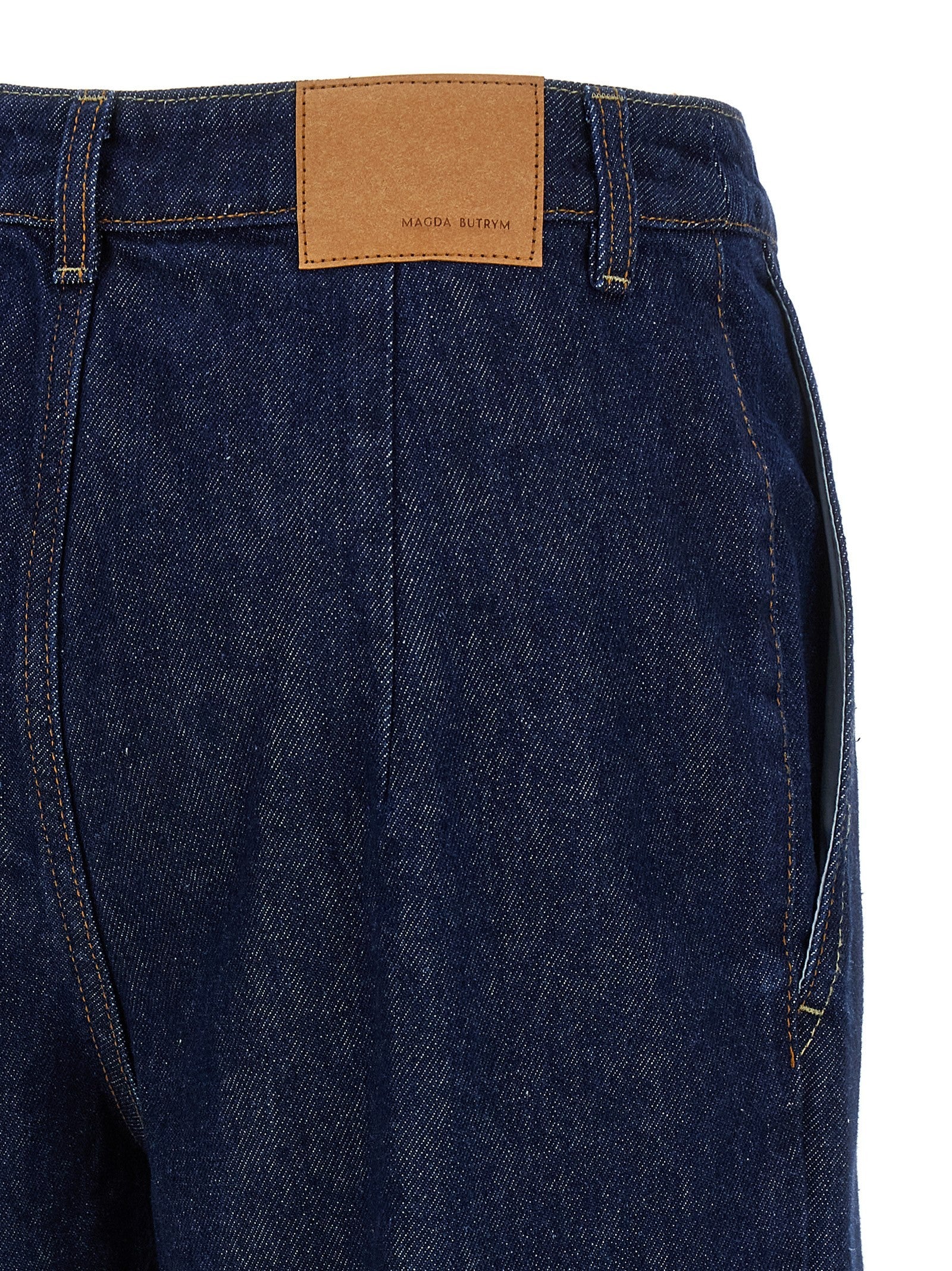Magda Butrym Toteness Jeans Blue