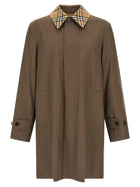 Burberry Tottenham Car Coat Brown