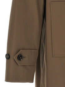 Burberry Tottenham Car Coat Brown