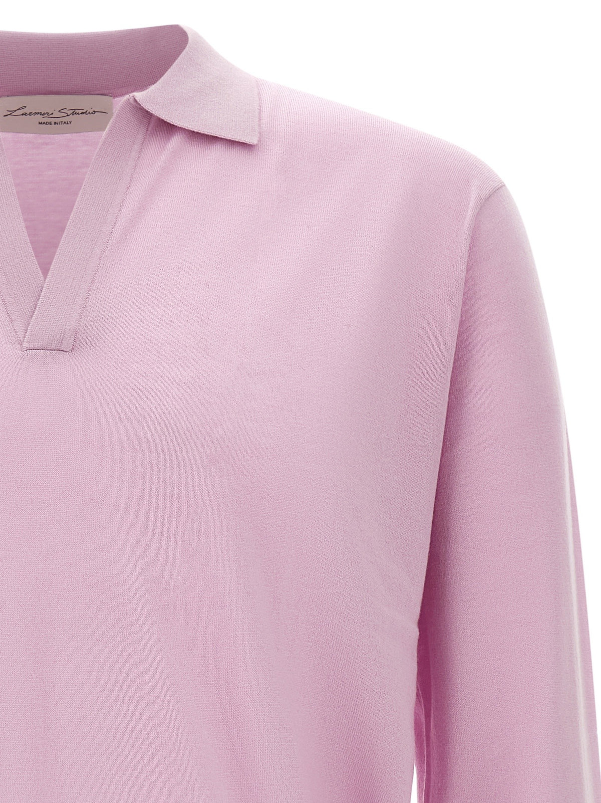 Larmeri Studio Touch Polo Shirt Blue, view 3
