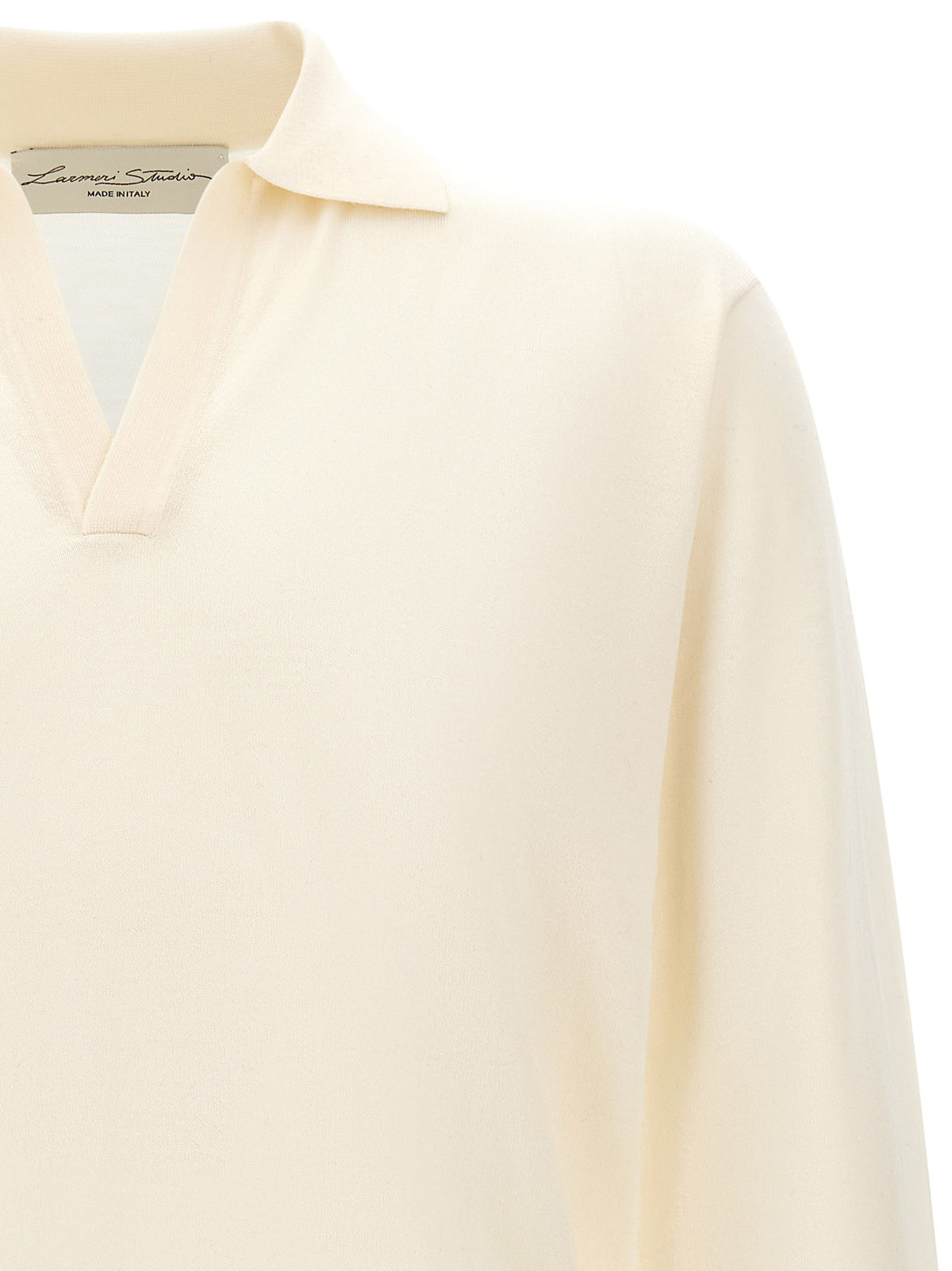 Larmeri Studio Touch Polo Shirt White