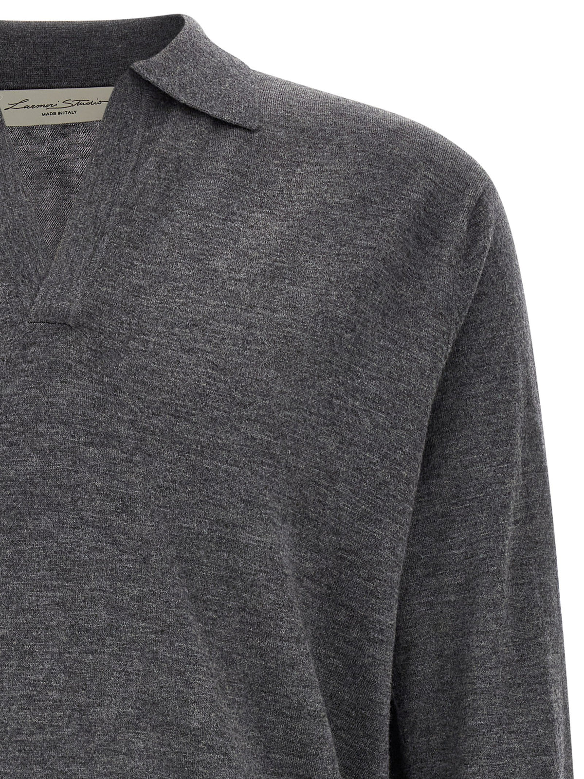 Larmeri Studio Touch Polo Shirt Grey