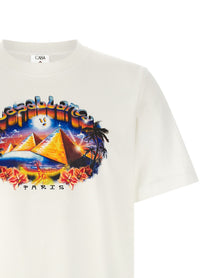 Casablanca Tourism Print Shirt White