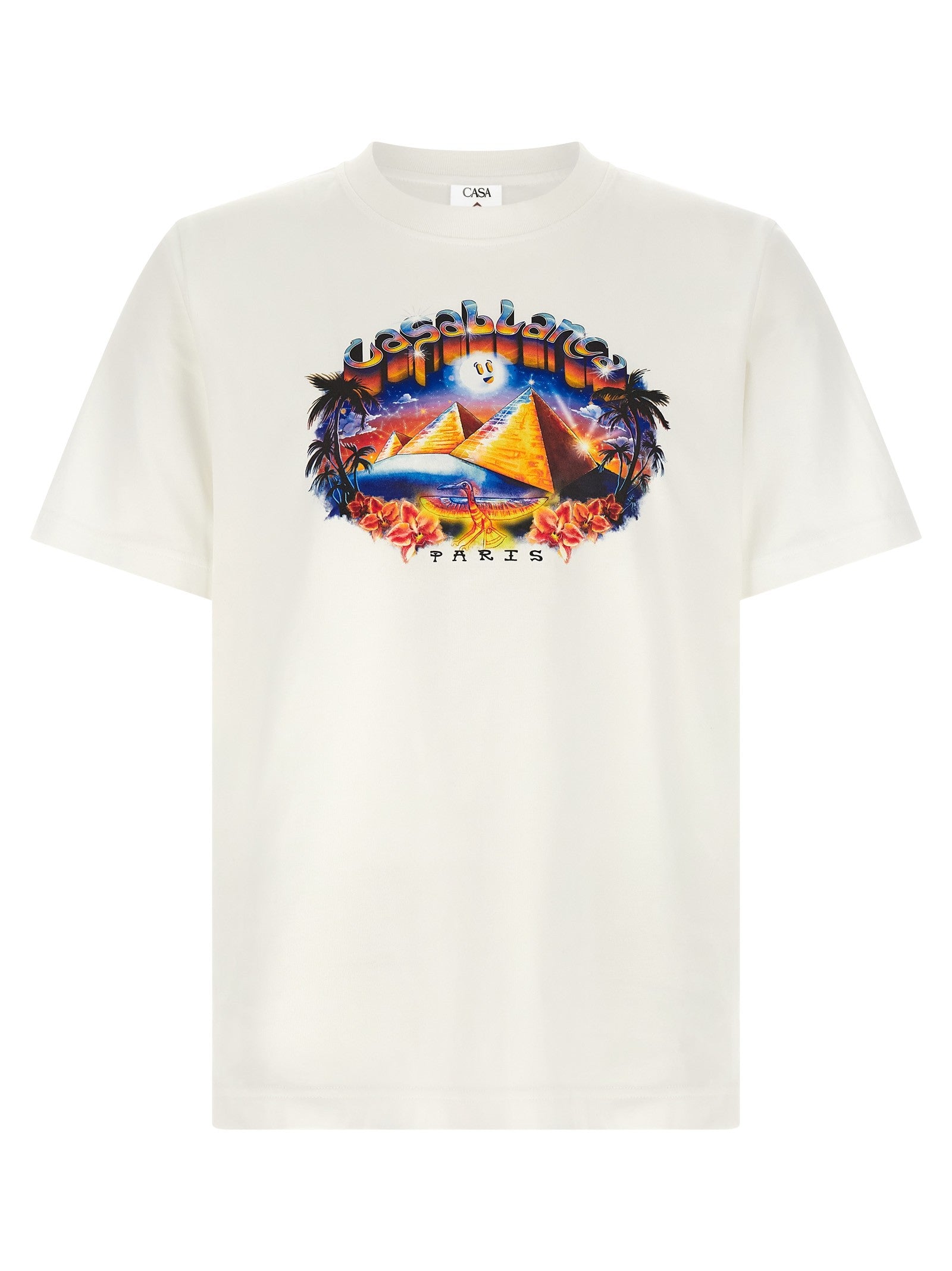 Casablanca Tourism Print Shirt White