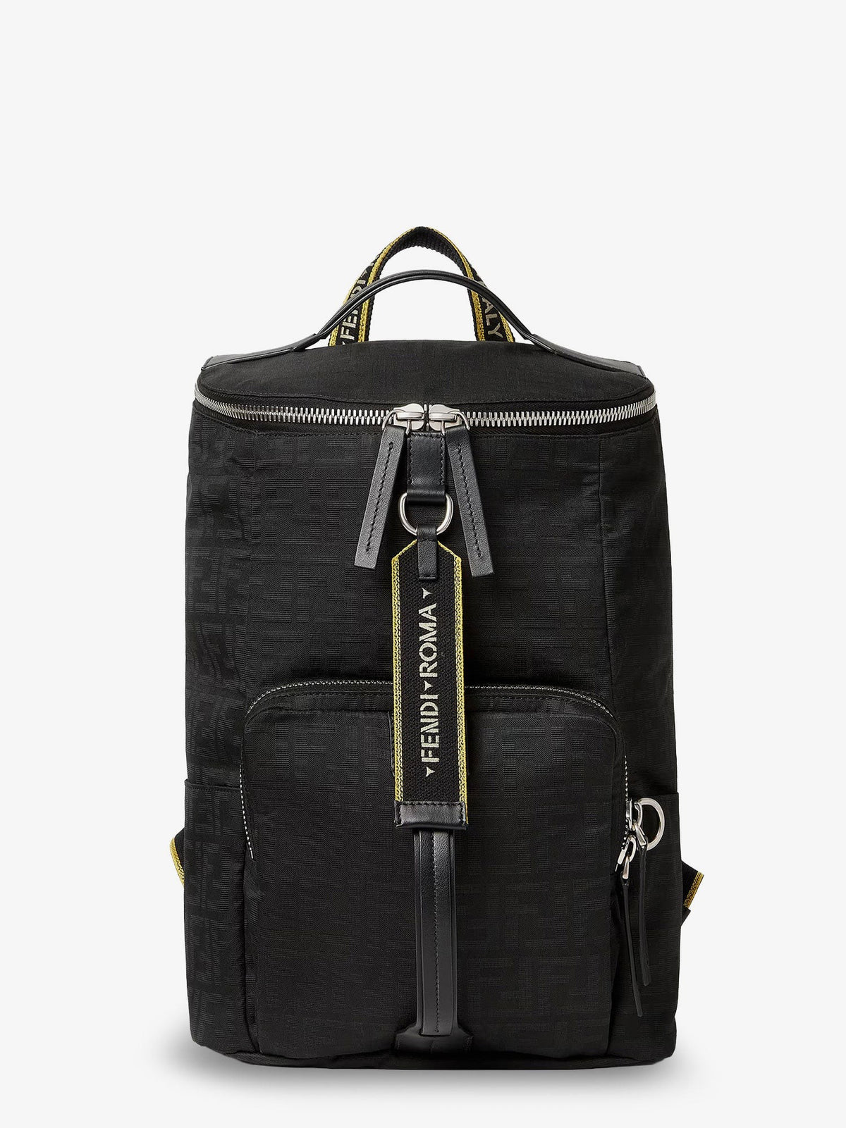 Fendi Men's Tourist Backpack in FF Superlight Technical Fabric Black