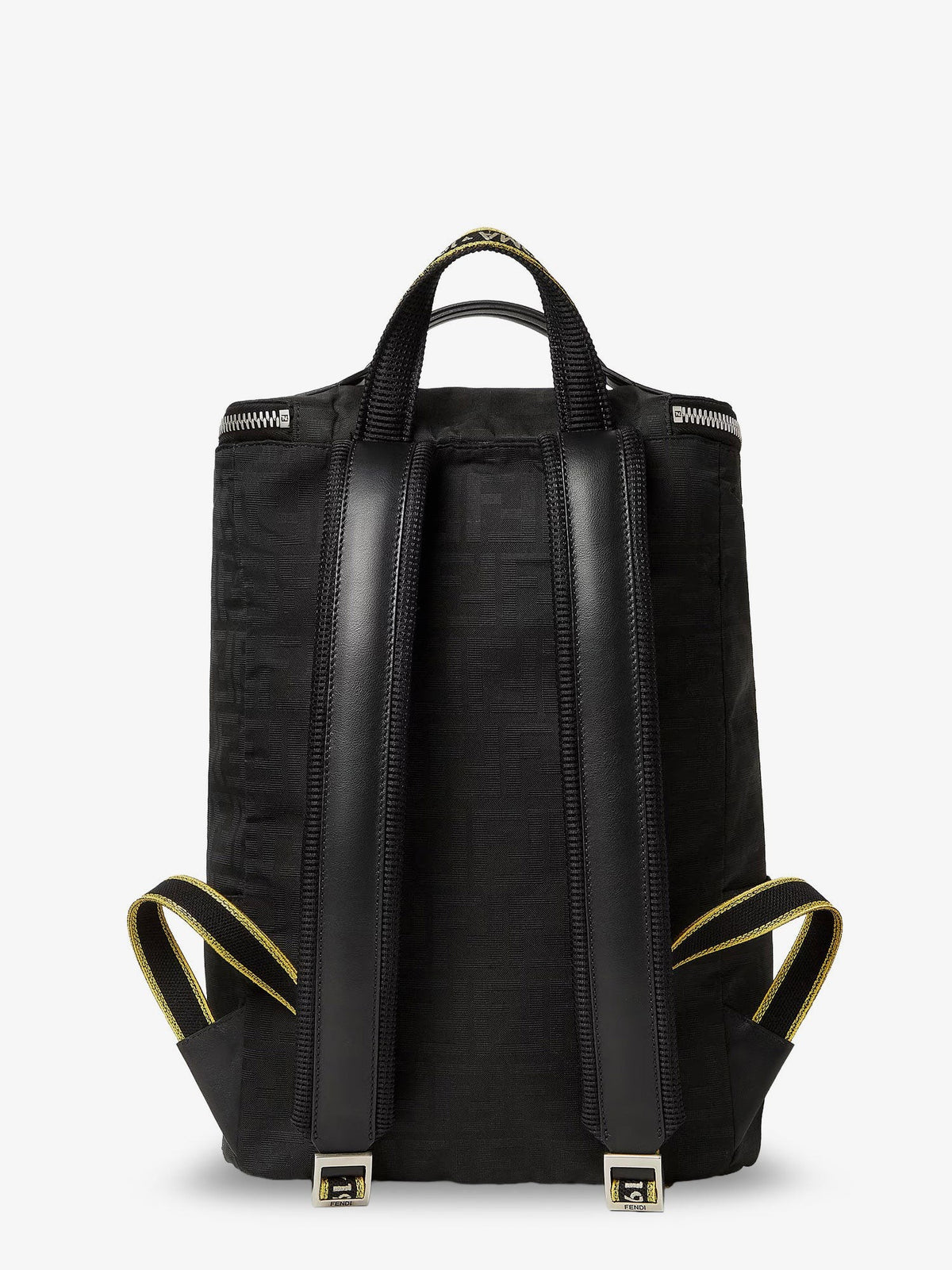 Fendi Men's Tourist Backpack in FF Superlight Technical Fabric Black, view 2