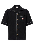 Casablanca Toweling Monogram Shirt Black