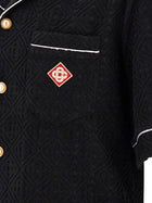 Casablanca Toweling Monogram Shirt Black, view 4