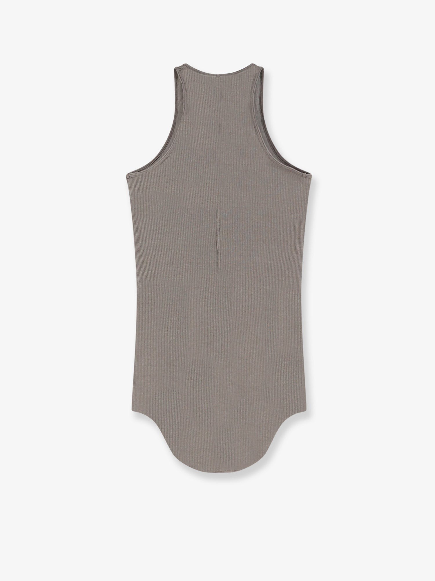 Rick Owens Women's Tower Cotton and Silk Blend Tank Top Grey