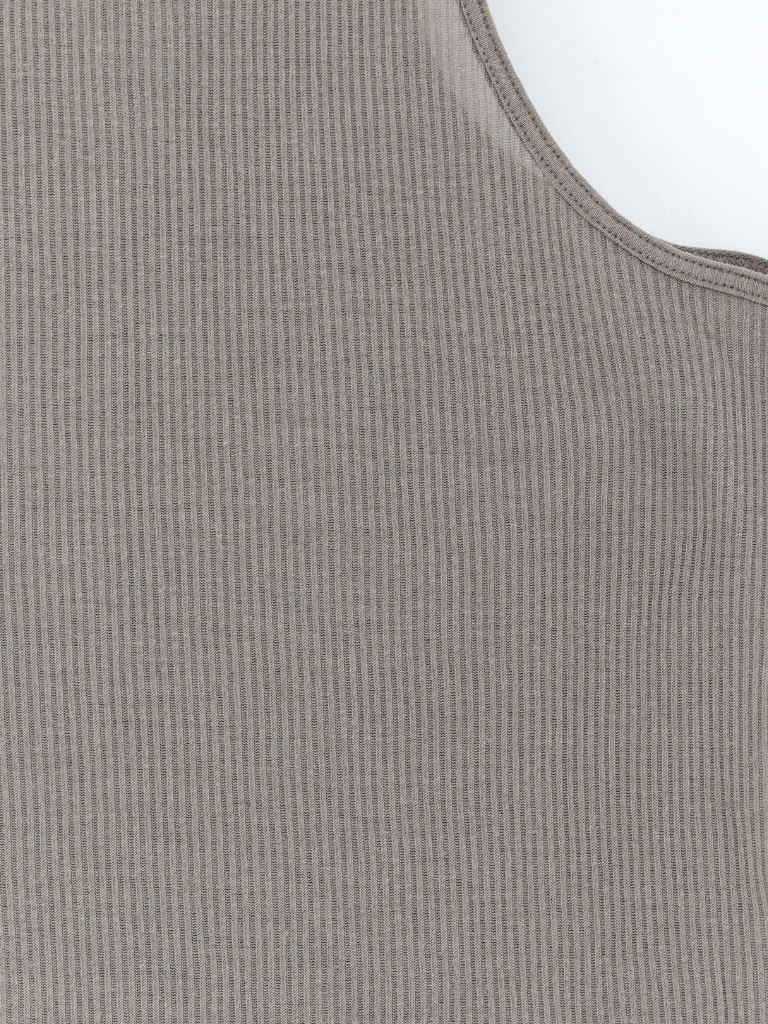 Rick Owens Women's Tower Cotton and Silk Blend Tank Top Grey