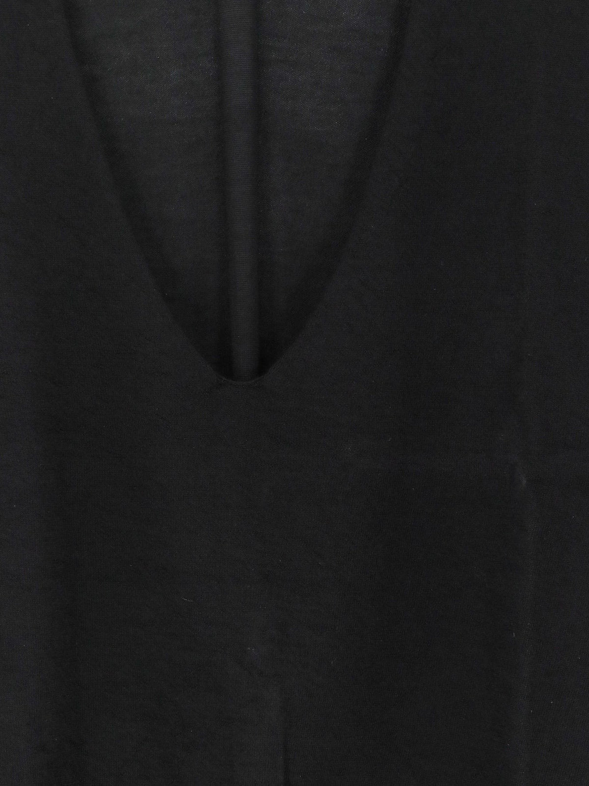 Rick Owens Women's Tower Extreme Wool Sweater Black, view 3