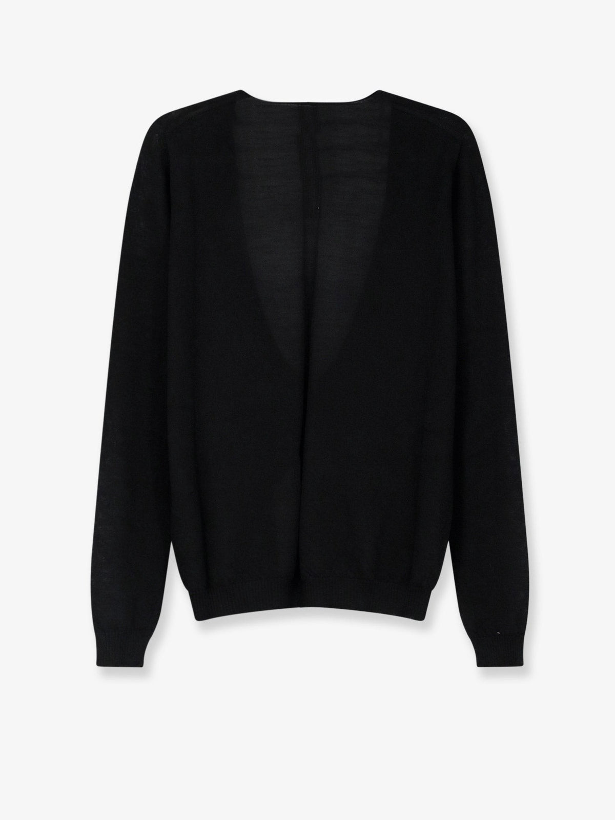 Rick Owens Women's Tower Extreme Wool Sweater Black, view 2