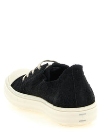 Rick Owens Tower Low Sneaks Sneakers Black, view 3